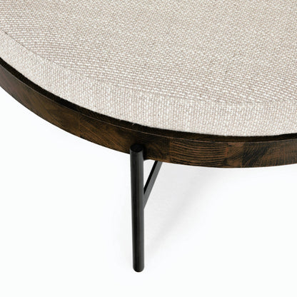 Edwyn Large Ottoman by Four Hands. Made from unique in a modern style.