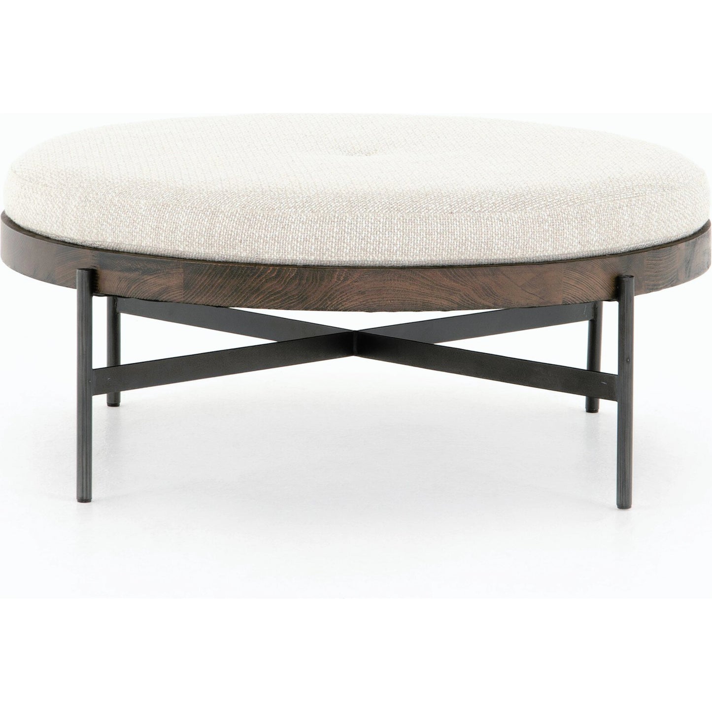004 SI-1715130 | Additional Silo | Edwyn Large Ottoman by Four Hands. Made from unique in a modern style.