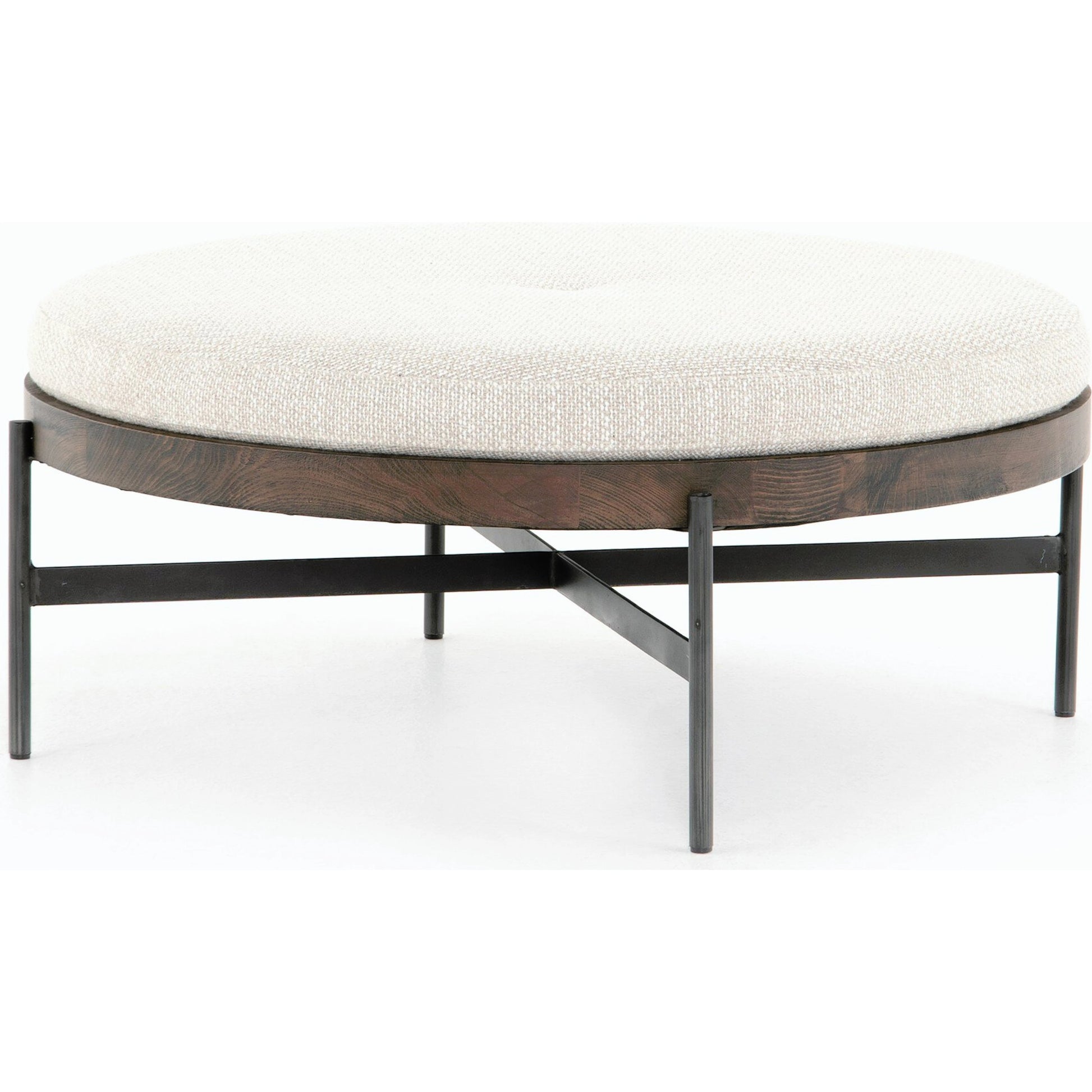 Edwyn Large Ottoman by Four Hands. Made from unique in a modern style.