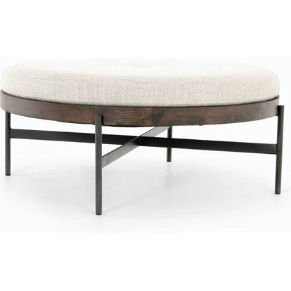 Edwyn Large Ottoman by Four Hands. Made from unique in a modern style.