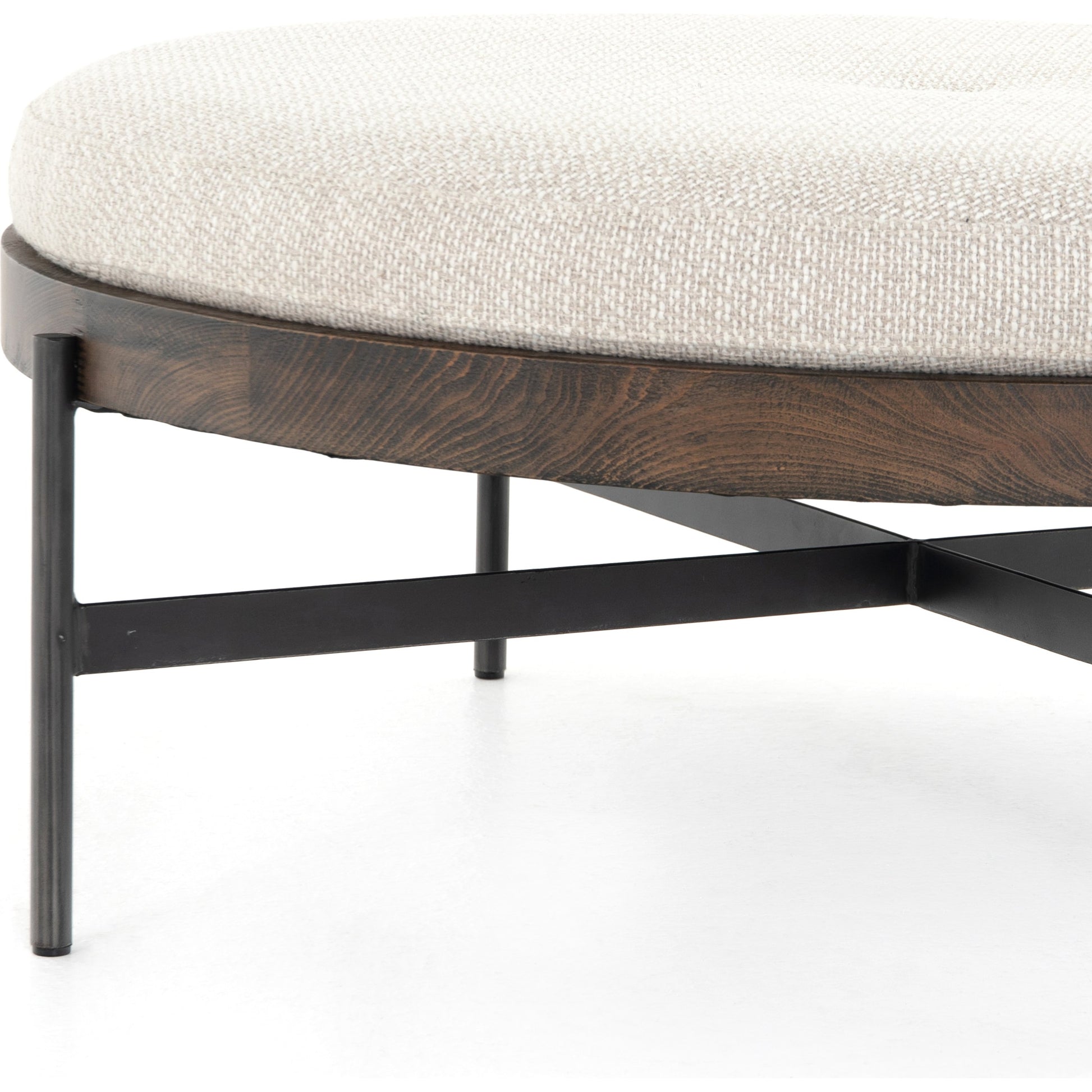 Edwyn Large Ottoman by Four Hands. Made from unique in a modern style.