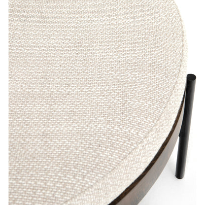 Edwyn Large Ottoman by Four Hands. Made from unique in a modern style.