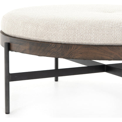 Edwyn Large Ottoman by Four Hands. Made from unique in a modern style.