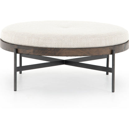 Edwyn Large Ottoman by Four Hands. Made from unique in a modern style.