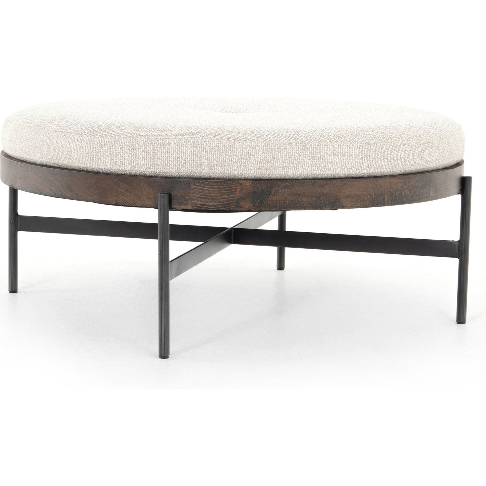 Edwyn Large Ottoman by Four Hands. Made from unique in a modern style.