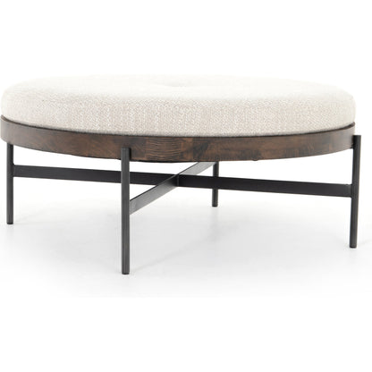Edwyn Large Ottoman by Four Hands. Made from unique in a modern style.