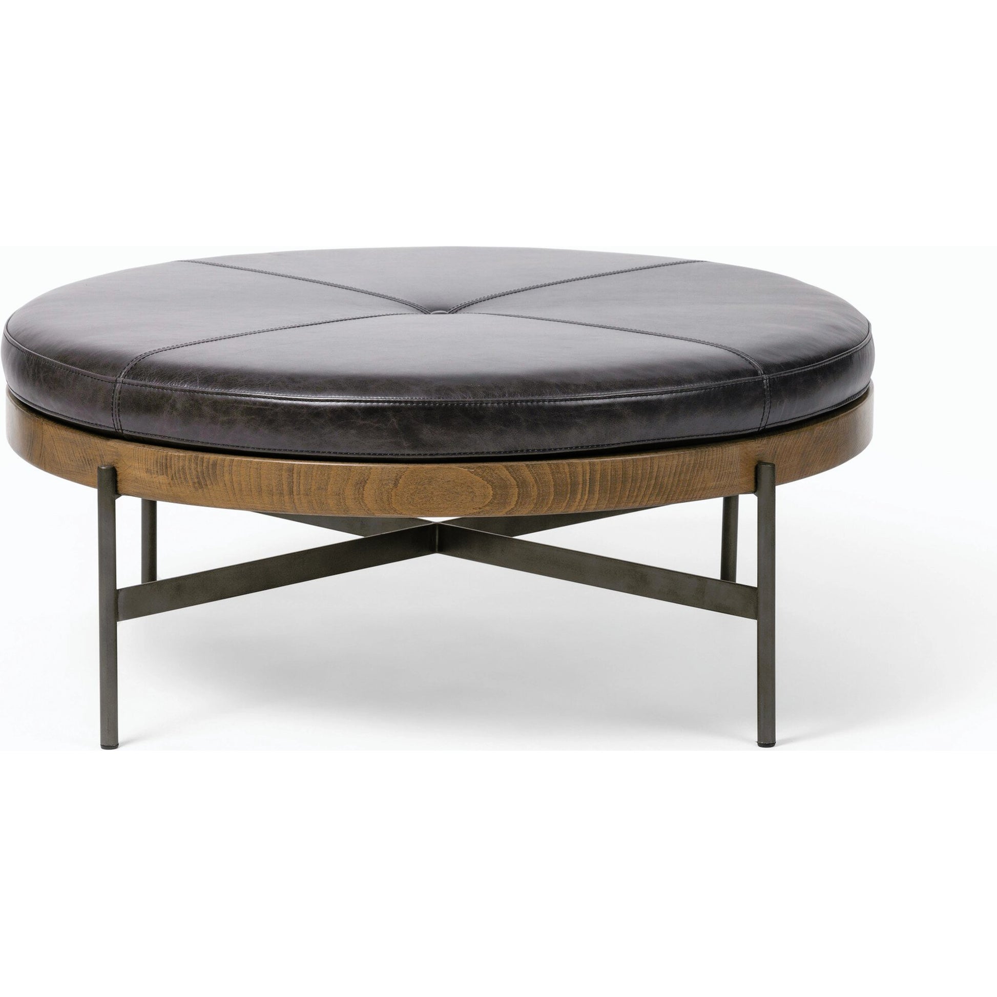 Edwyn Large Ottoman by Four Hands. Made from unique in a modern style.