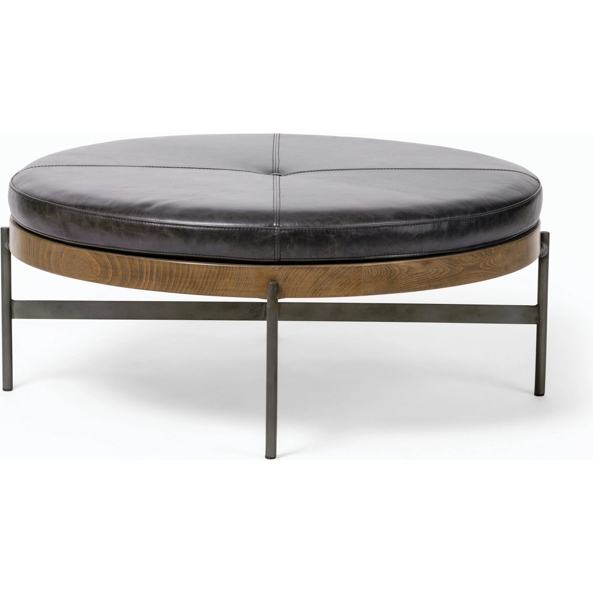 Edwyn Large Ottoman by Four Hands. Made from unique in a modern style.
