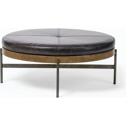 Edwyn Large Ottoman by Four Hands. Made from unique in a modern style.