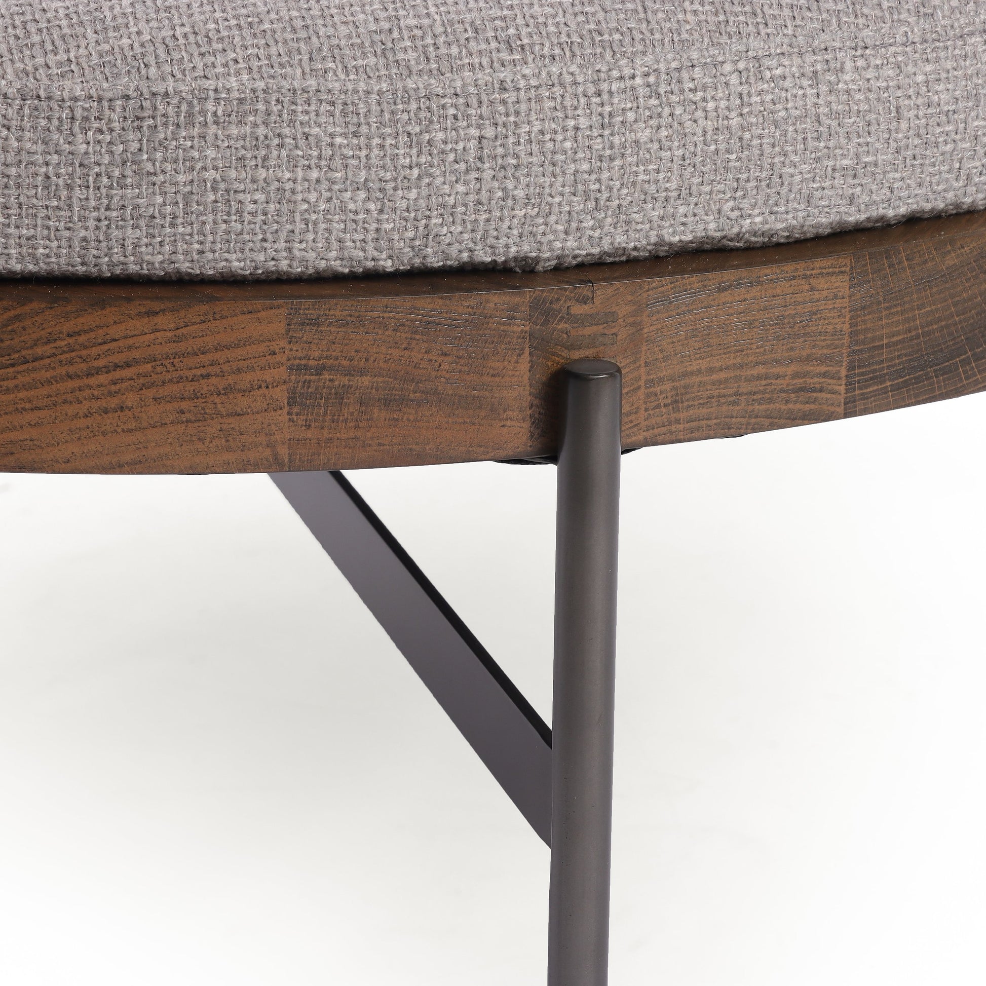 Edwyn Large Ottoman by Four Hands. Made from unique in a modern style.