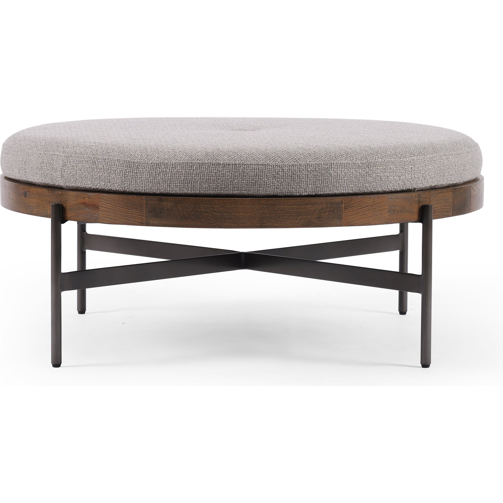 Edwyn Large Ottoman by Four Hands. Made from unique in a modern style.