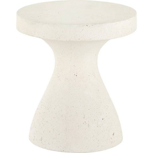 Koda Outdoor End Table by Four Hands. Made from concrete in a eclectic & global style.