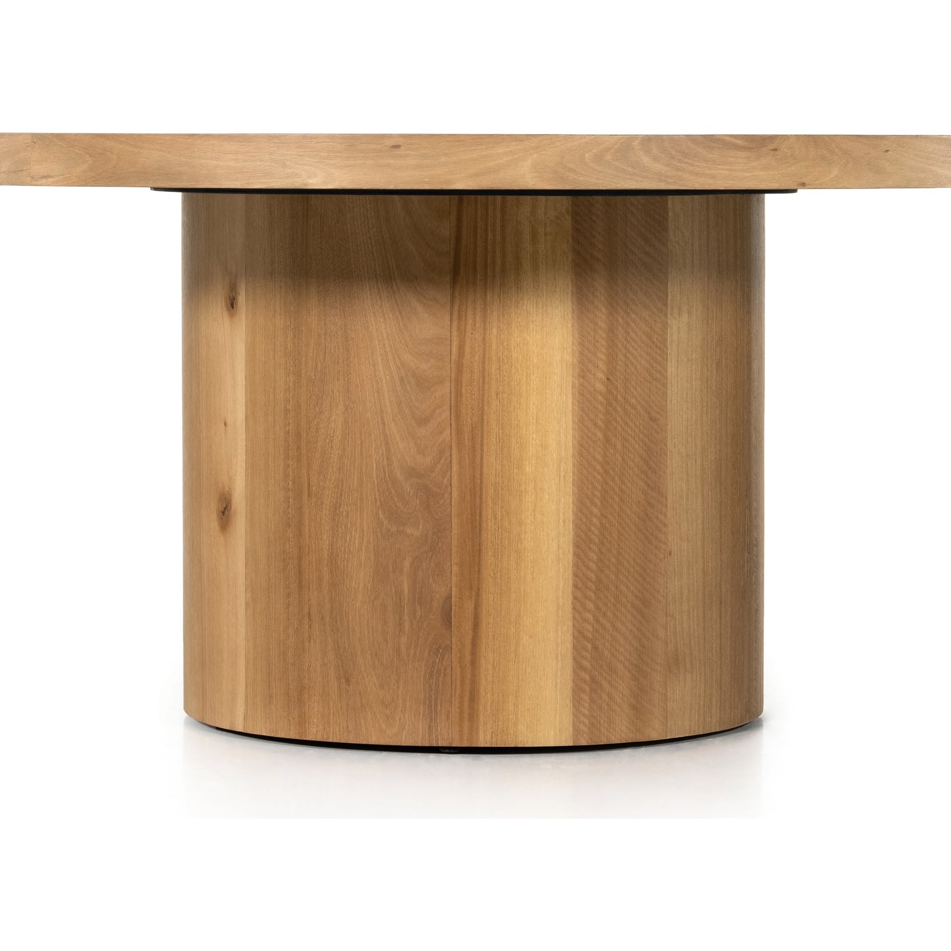 Hudson Round Dining Table by Four Hands. Made from unique in a rustic style.