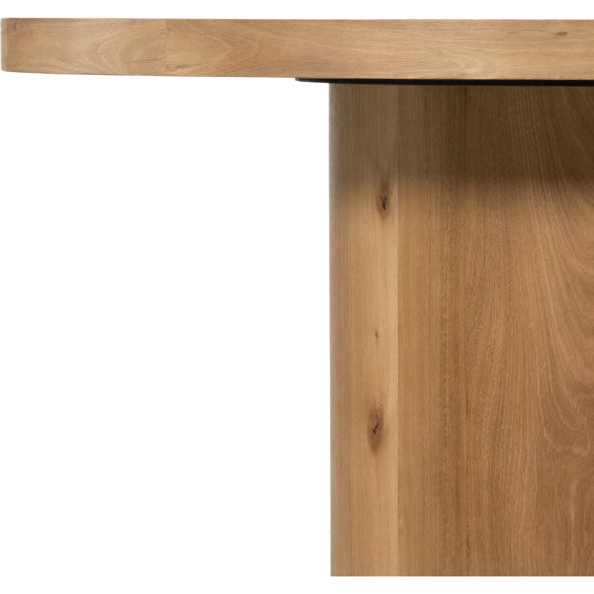 Hudson Round Dining Table by Four Hands. Made from unique in a rustic style.