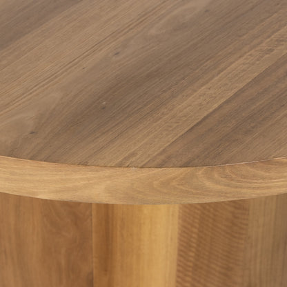 Hudson Round Dining Table by Four Hands. Made from unique in a rustic style.