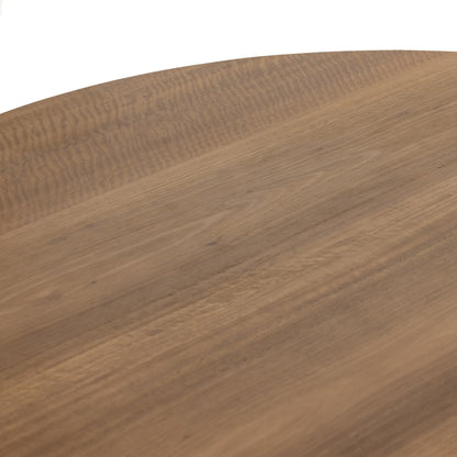 Hudson Round Dining Table by Four Hands. Made from unique in a rustic style.