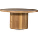 Hudson Round Dining Table by Four Hands. Made from unique in a rustic style.