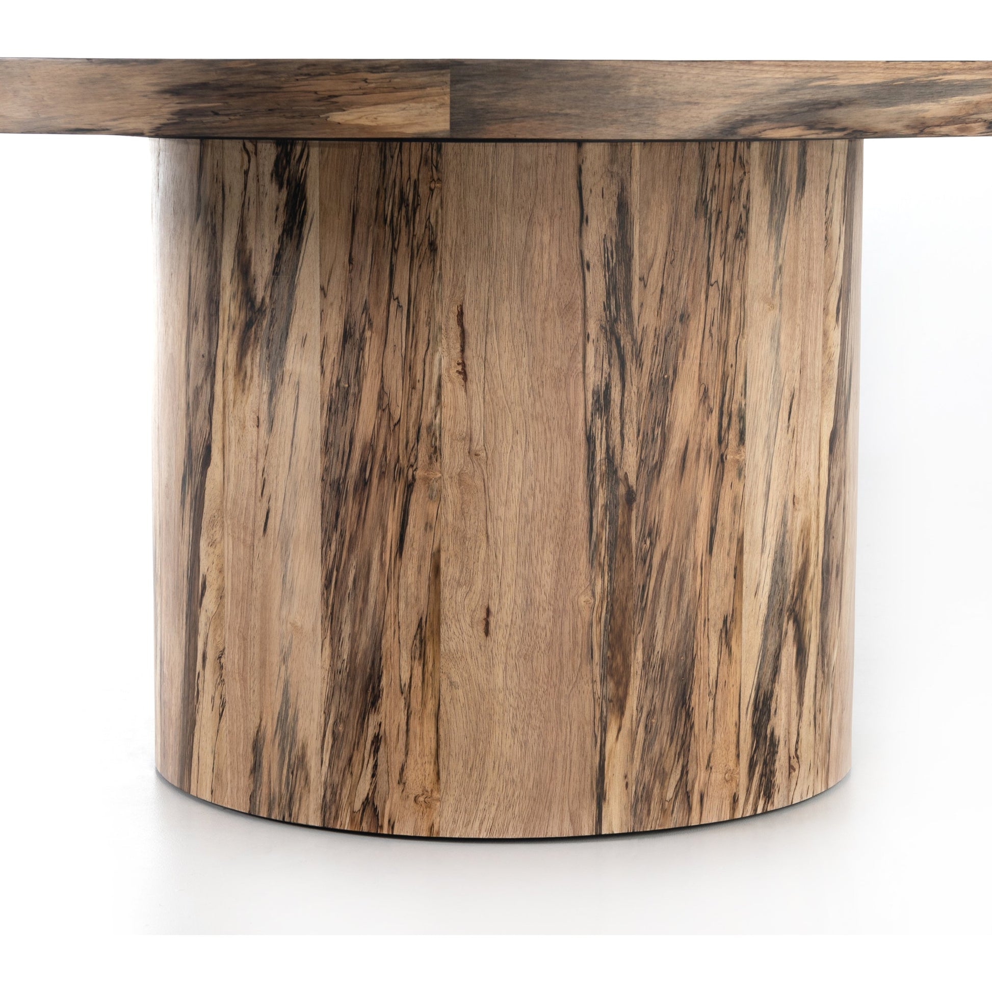 Hudson Round Dining Table by Four Hands. Made from unique in a rustic style.