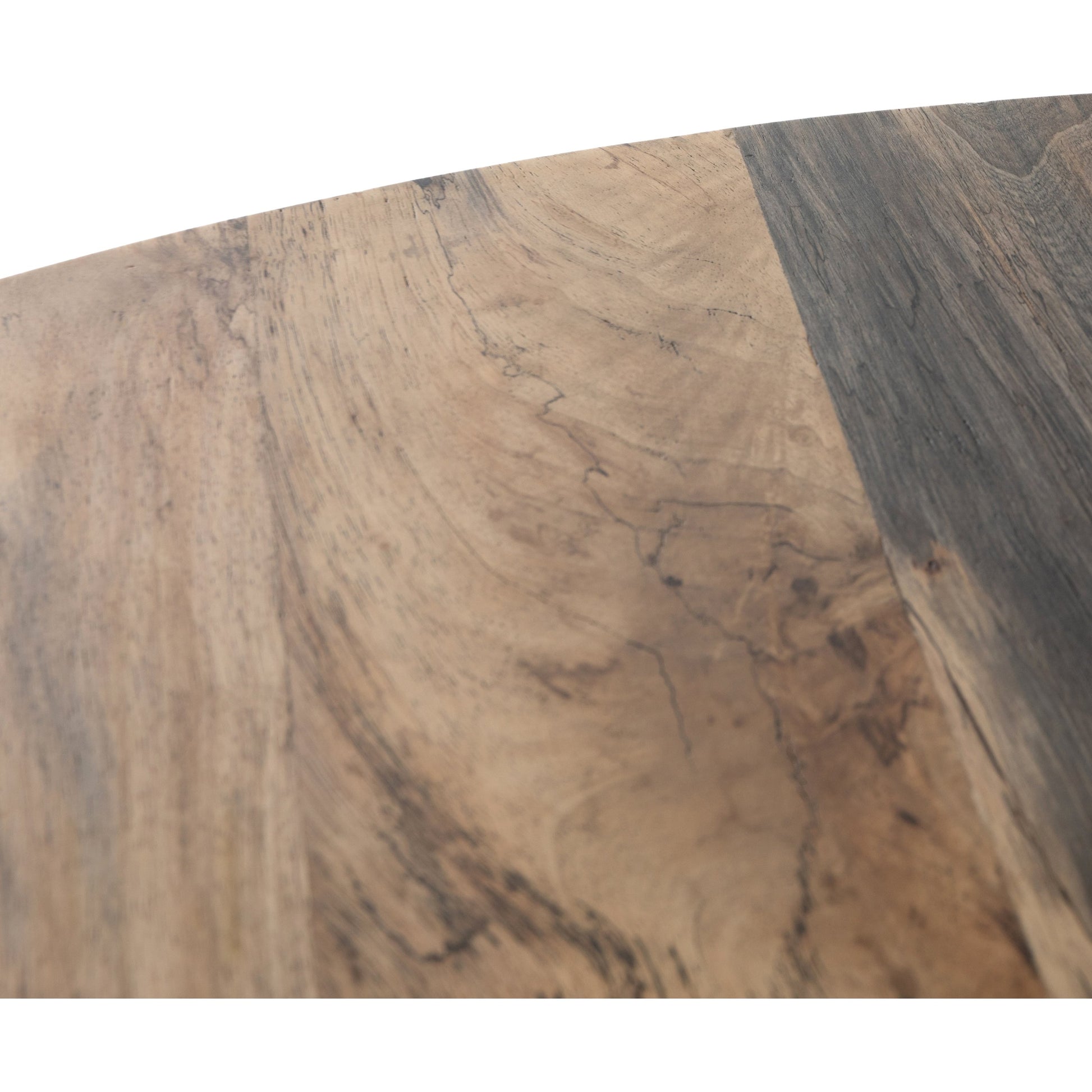 Hudson Round Dining Table by Four Hands. Made from unique in a rustic style.