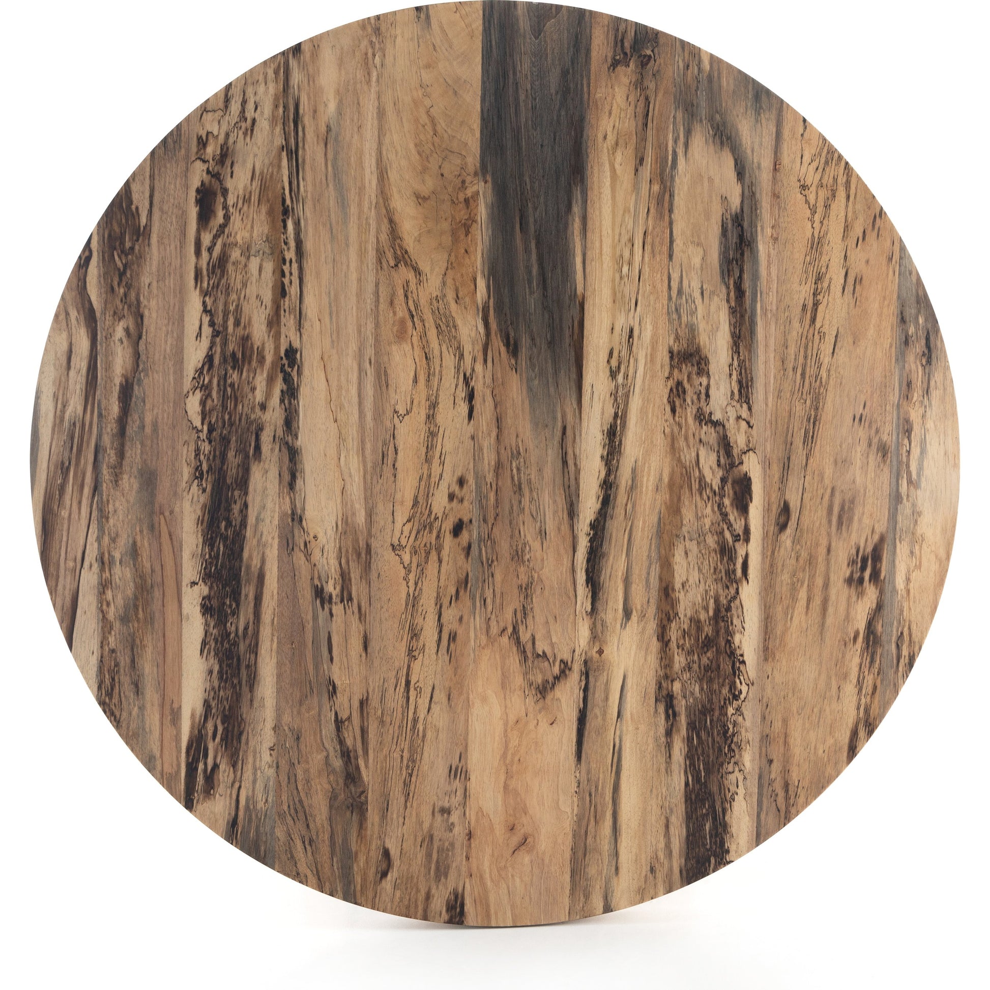 Hudson Round Dining Table by Four Hands. Made from unique in a rustic style.