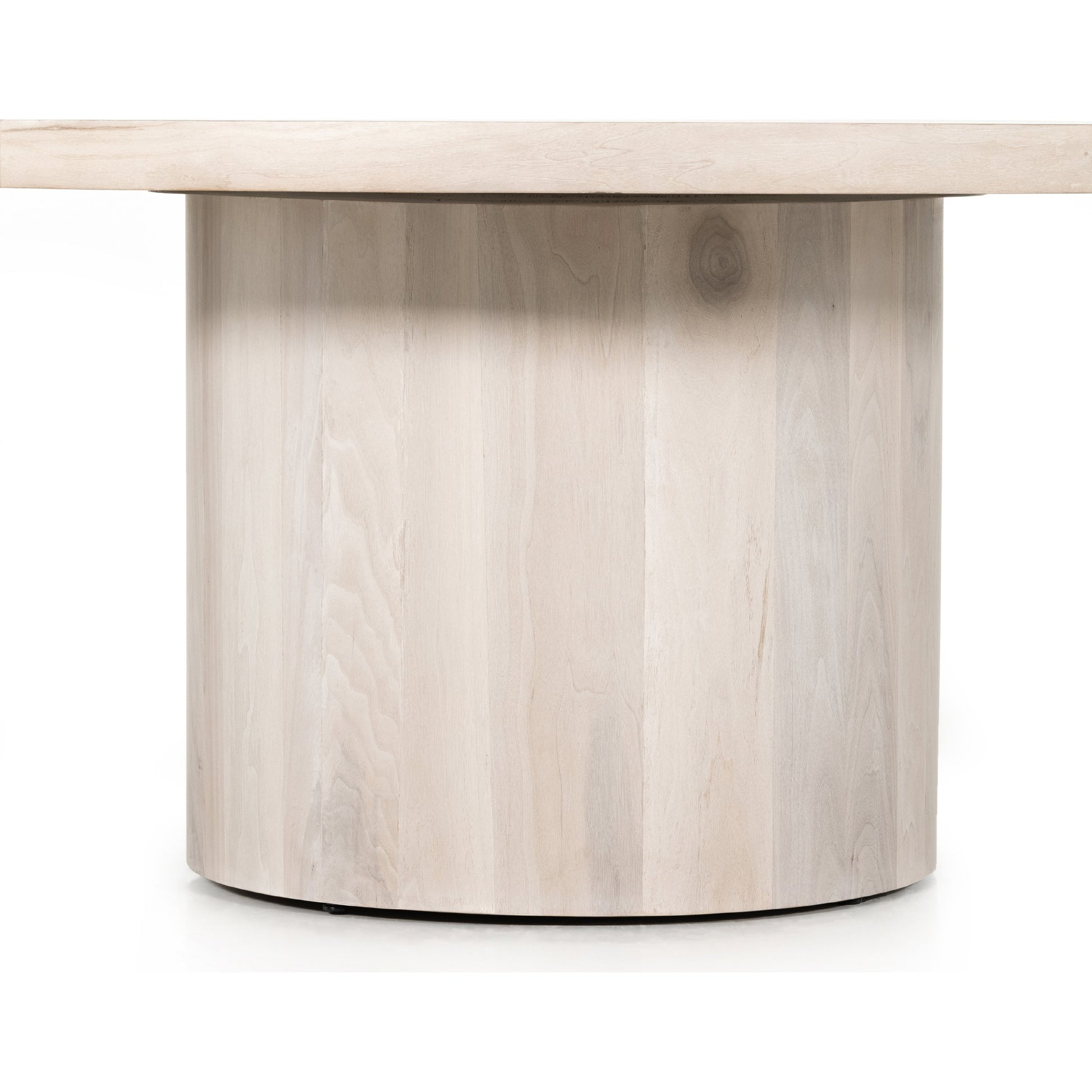 Hudson Round Dining Table by Four Hands. Made from unique in a rustic style.