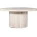 Hudson Round Dining Table by Four Hands. Made from unique in a rustic style.