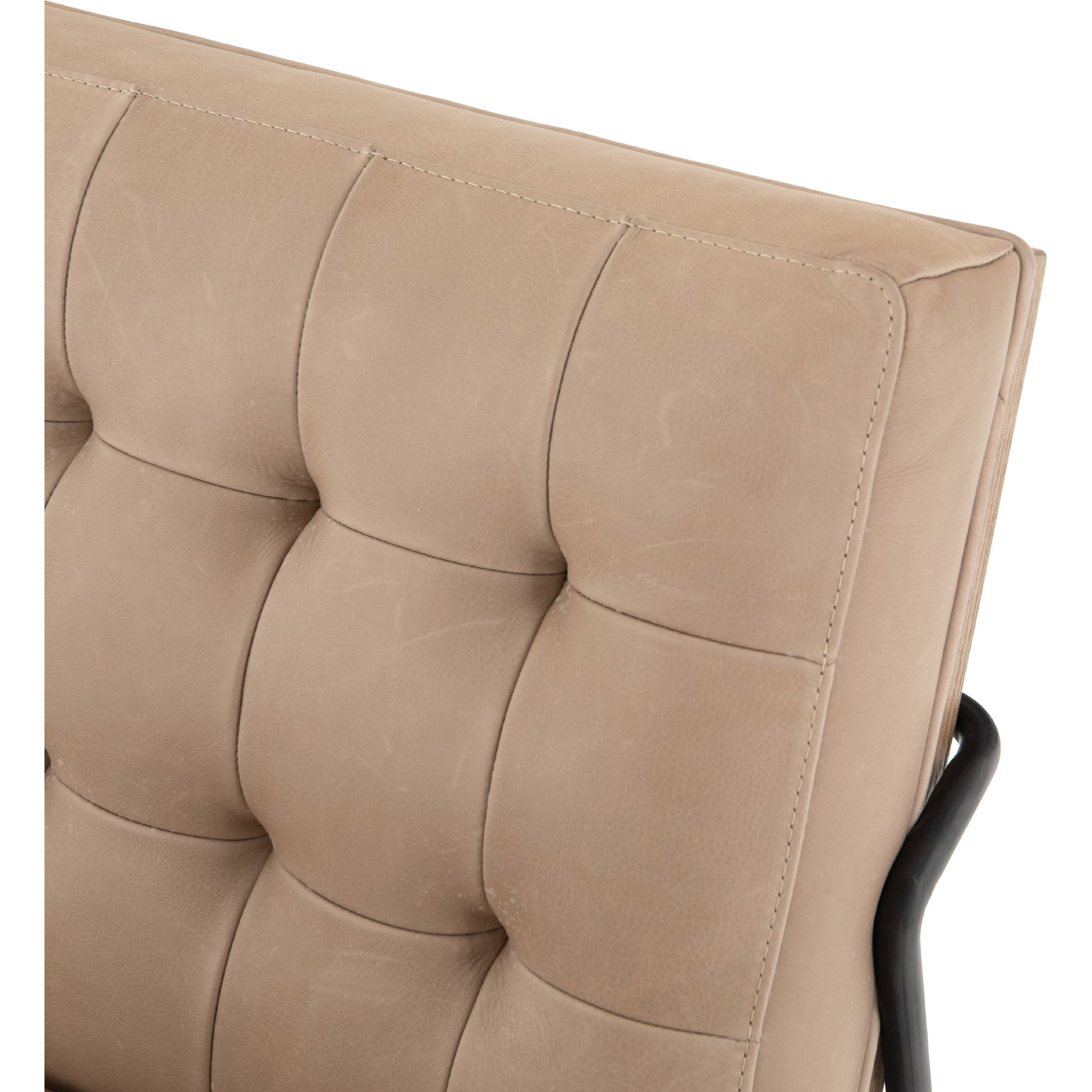 Romy Chair by Four Hands in neutral fleck. Made from 60% polyester, 40% acrylic, solid beech, iron in a modern style.