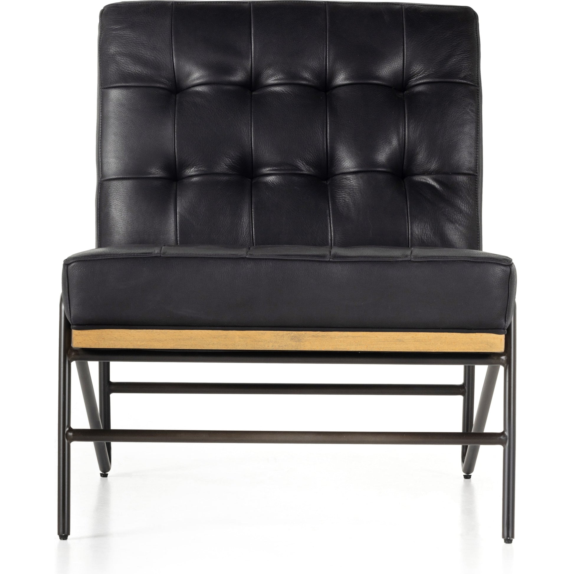 Romy Chair by Four Hands in neutral fleck. Made from 60% polyester, 40% acrylic, solid beech, iron in a modern style.