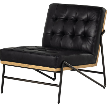 Romy Chair by Four Hands in neutral fleck. Made from 60% polyester, 40% acrylic, solid beech, iron in a modern style.