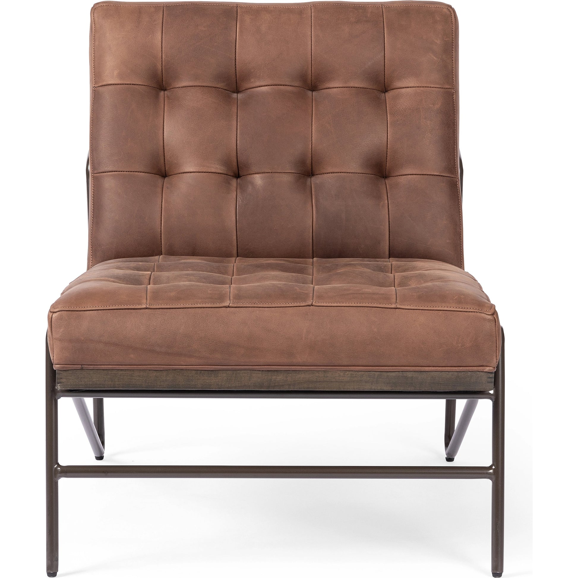 Romy Chair by Four Hands in neutral fleck. Made from 60% polyester, 40% acrylic, solid beech, iron in a modern style.