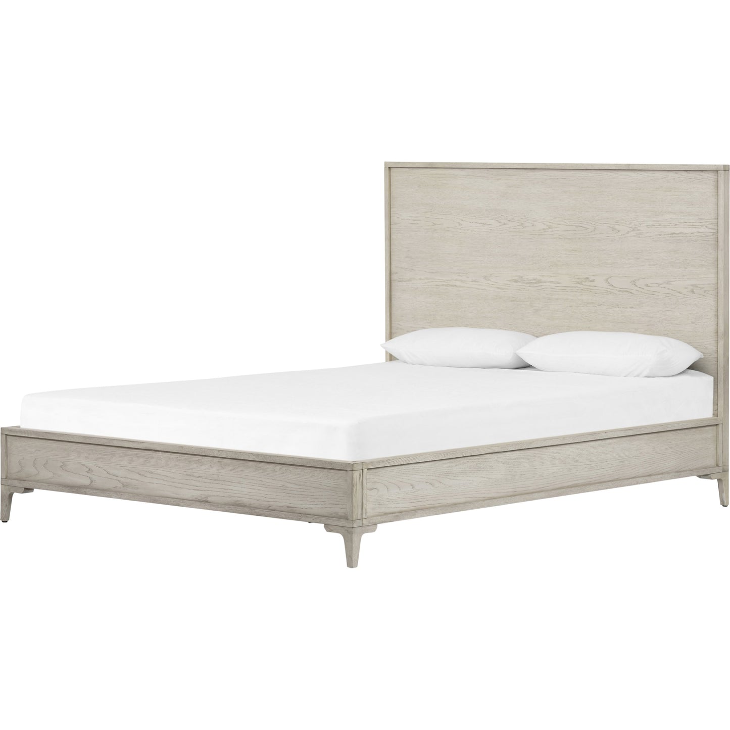 001 SI-1717126 | Primary Silo | Viggo Bed by Four Hands in vintage white oak, vintage white oak solid and vintage white oak. Made from solid oak, oak veneer in a modern style.