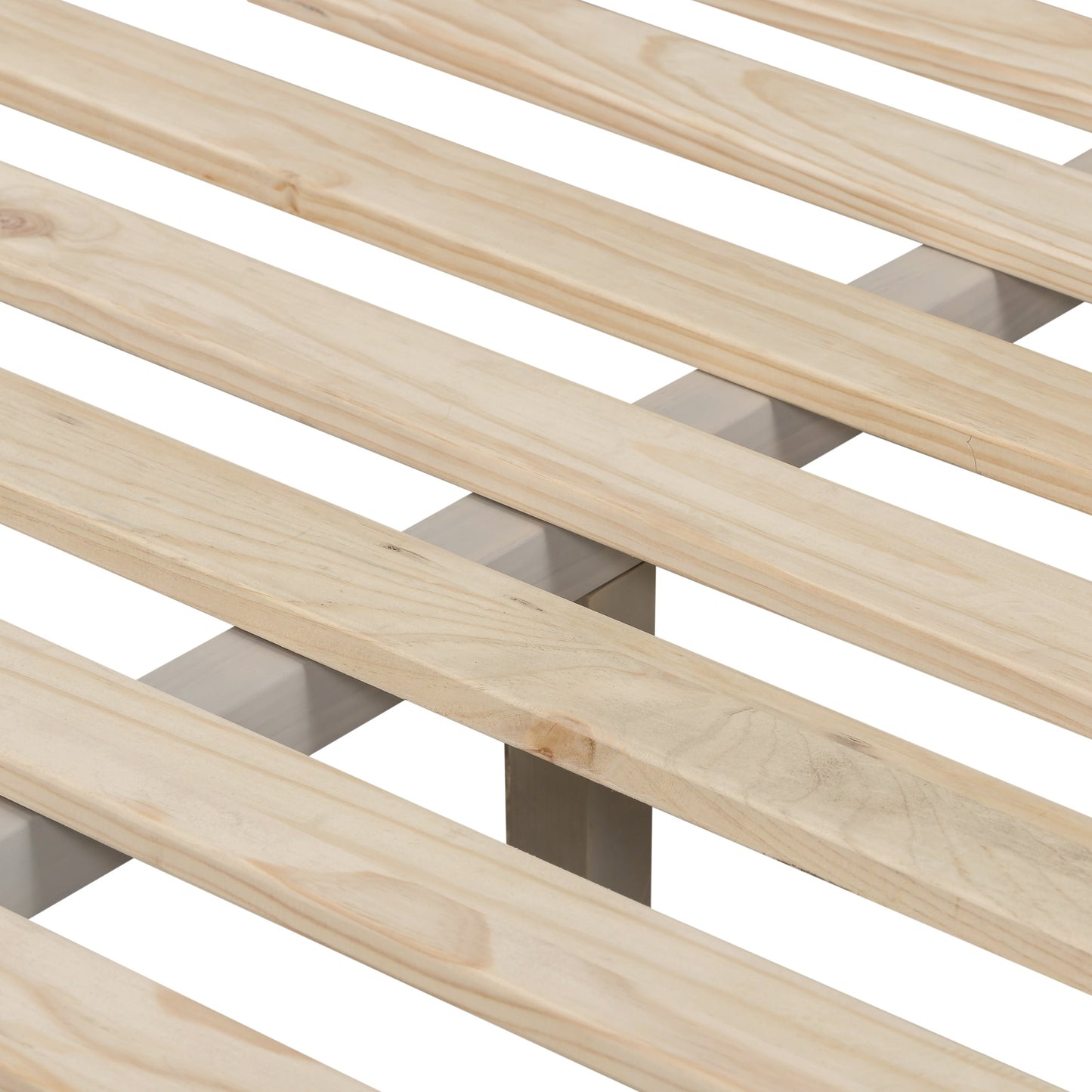 015 SI-1717126 | Closeup | Viggo Bed by Four Hands in vintage white oak, vintage white oak solid and vintage white oak. Made from solid oak, oak veneer in a modern style.