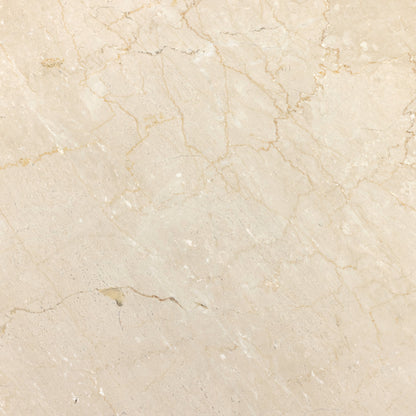 Belle Round Dining Table by Four Hands. Made from solid marble, iron in a modern style.