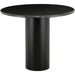 Belle Round Dining Table by Four Hands. Made from solid marble, iron in a modern style.