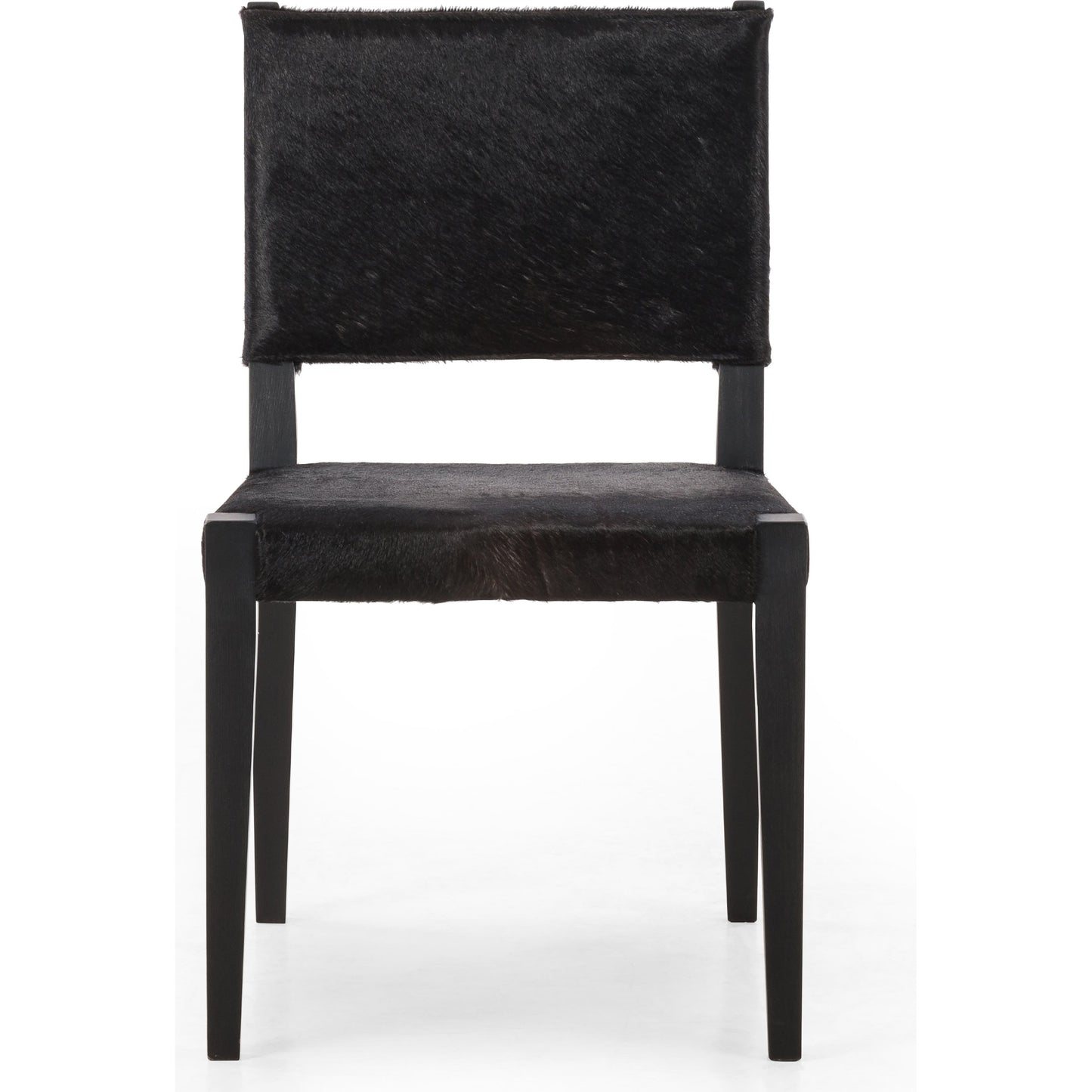 015 SI-1900974 | Additional Silo | Villa Dining Chair by Four Hands. Made from hair on hide, solid beech, iron in a rustic style.