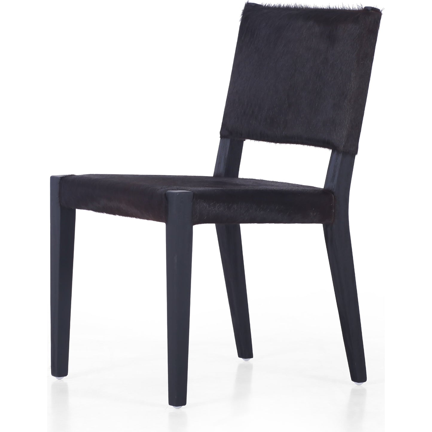 012 SI-1900974 | Additional Silo | Villa Dining Chair by Four Hands. Made from hair on hide, solid beech, iron in a rustic style.