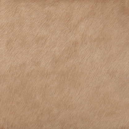 Villa Dining Chair by Four Hands. Made from hair on hide, solid beech, iron in a rustic style.