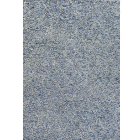 Moroccan 2245 Rug by Exquisite Rugs in blue. Made from new zealand wool in a unique style.