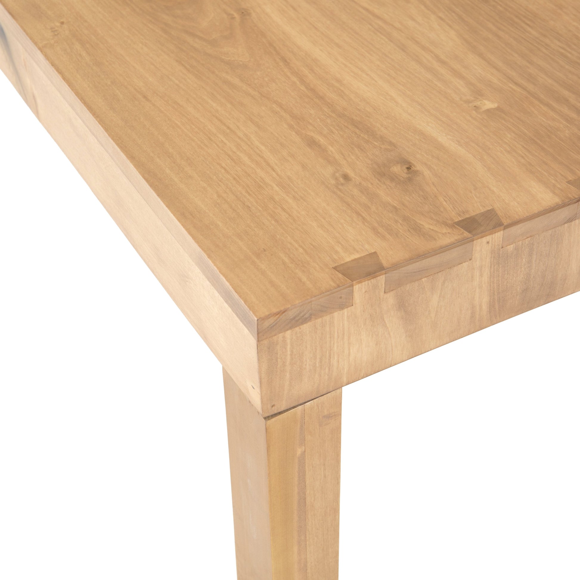 Isador Dining Table by Four Hands. Made from solid poplar in a modern style.