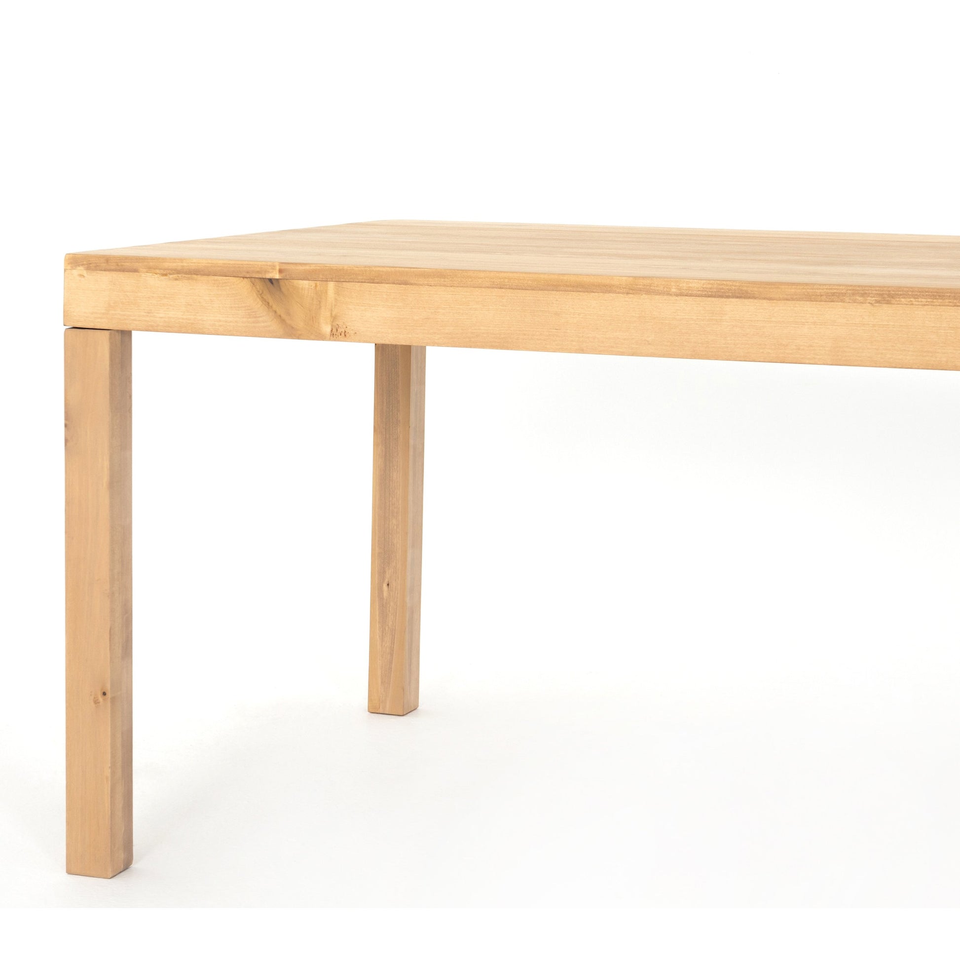 Isador Dining Table by Four Hands. Made from solid poplar in a modern style.