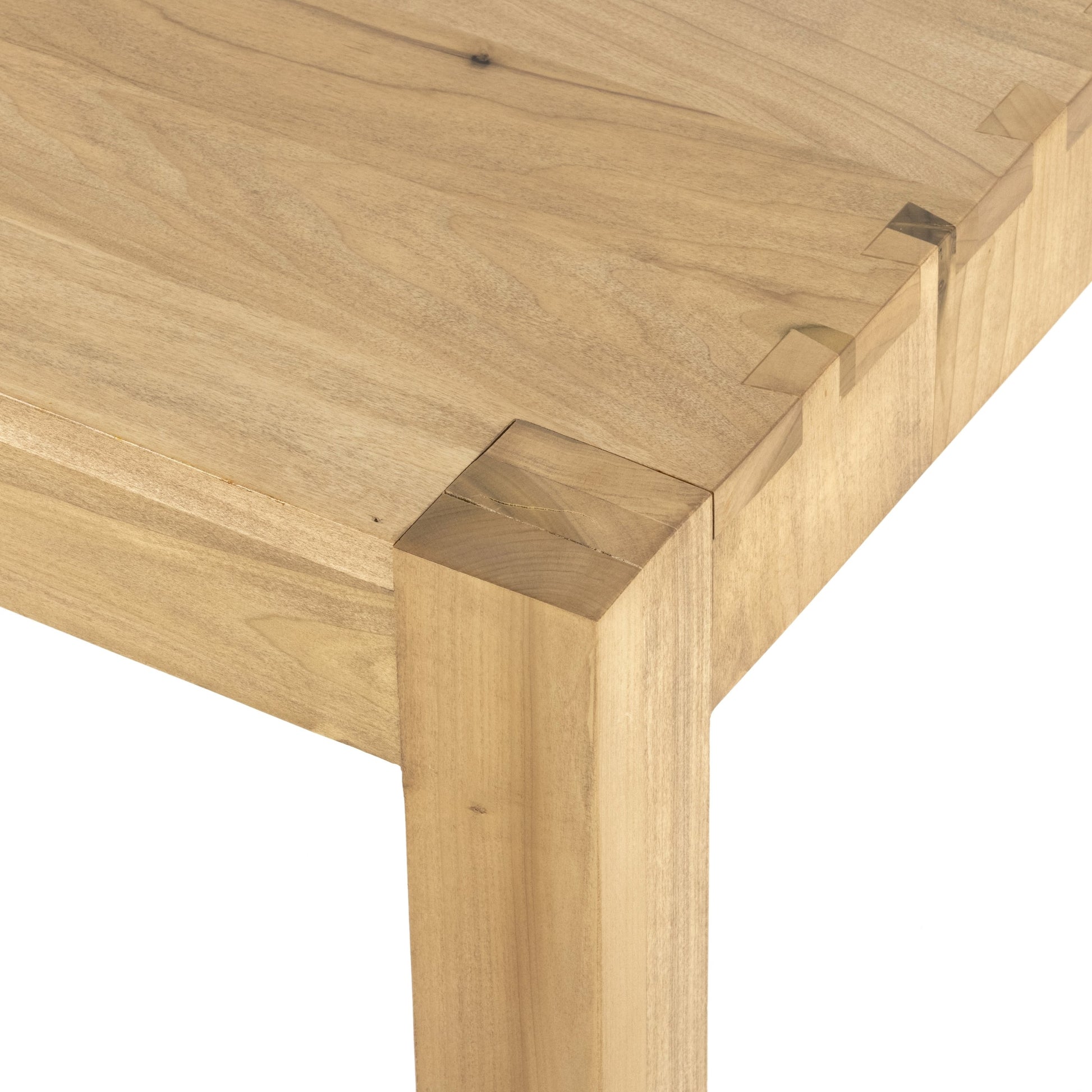 Isador Dining Table by Four Hands. Made from solid poplar in a modern style.