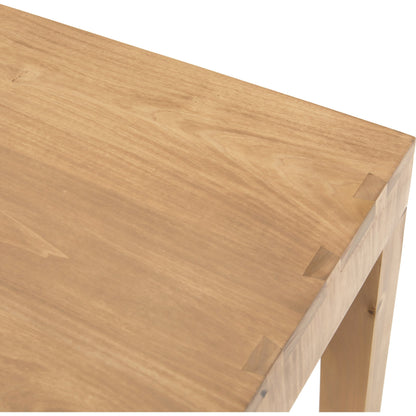 Isador Dining Table by Four Hands. Made from solid poplar in a modern style.