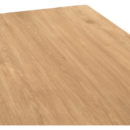 Isador Dining Table by Four Hands. Made from solid poplar in a modern style.