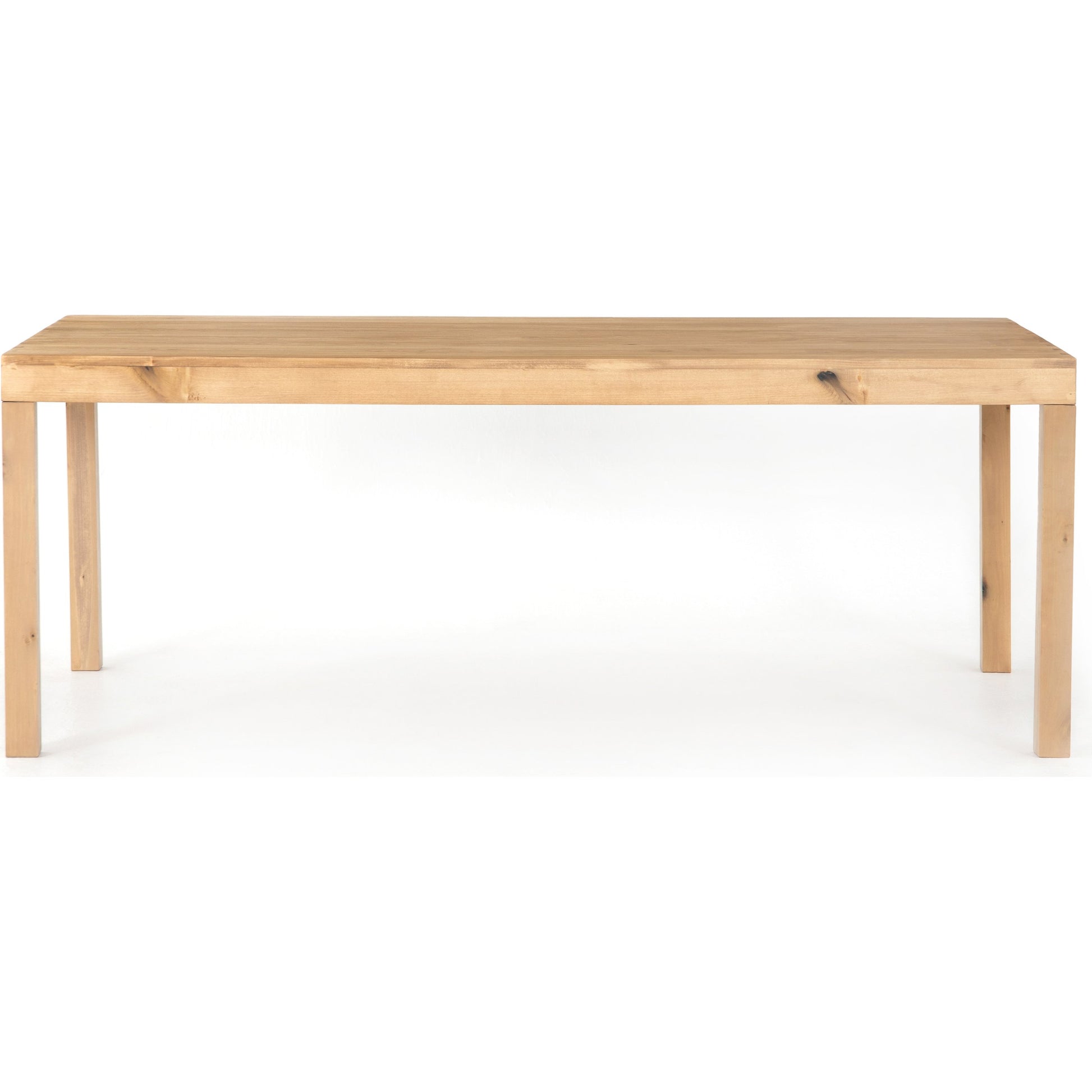 Isador Dining Table by Four Hands. Made from solid poplar in a modern style.