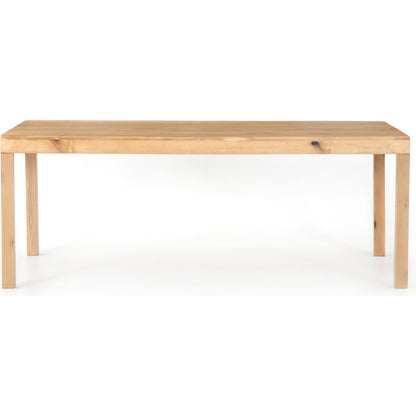 Isador Dining Table by Four Hands. Made from solid poplar in a modern style.