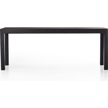 Isador Dining Table by Four Hands. Made from solid poplar in a modern style.