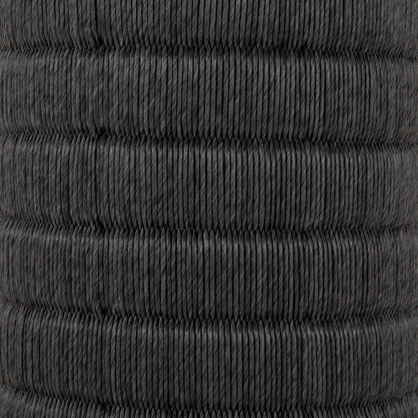 007 SI-1716044 | Closeup | Madura End Table by Four Hands in vintage coal. Made from 100% polyethylene, aluminum in a coastal style.