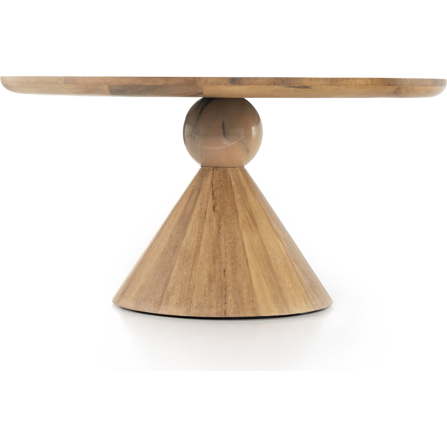 002 SI-1798885 | Additional Silo | Bibianna Dining Table by Four Hands. Made from solid parawood, solid marble in a modern style.