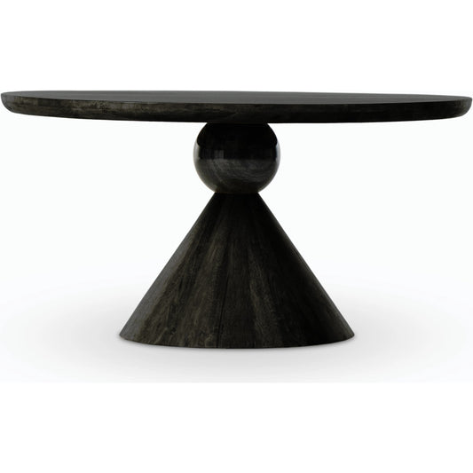 Bibianna Dining Table by Four Hands. Made from solid parawood, solid marble in a modern style.