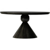 Worn Black Parawood, Black Marble